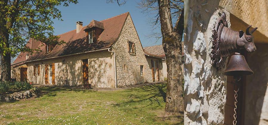 La Ferme De Bousserand Pontours Exterior foto